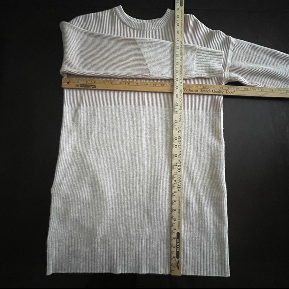 LULULEMON Restful Intention Mini Sweater Dress Pink Cashlu Cashmere Blend Tunic - Picture 10 of 11